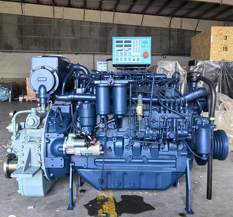 Weichai WP6 Marine Diesel Engine Water-Cooled 250HP - MARINE DIESEL ENGINE - wrodpress